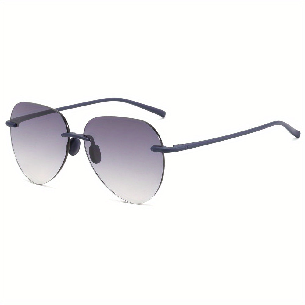 Ombre Rimless Sunglasses UV400 Sun Shades