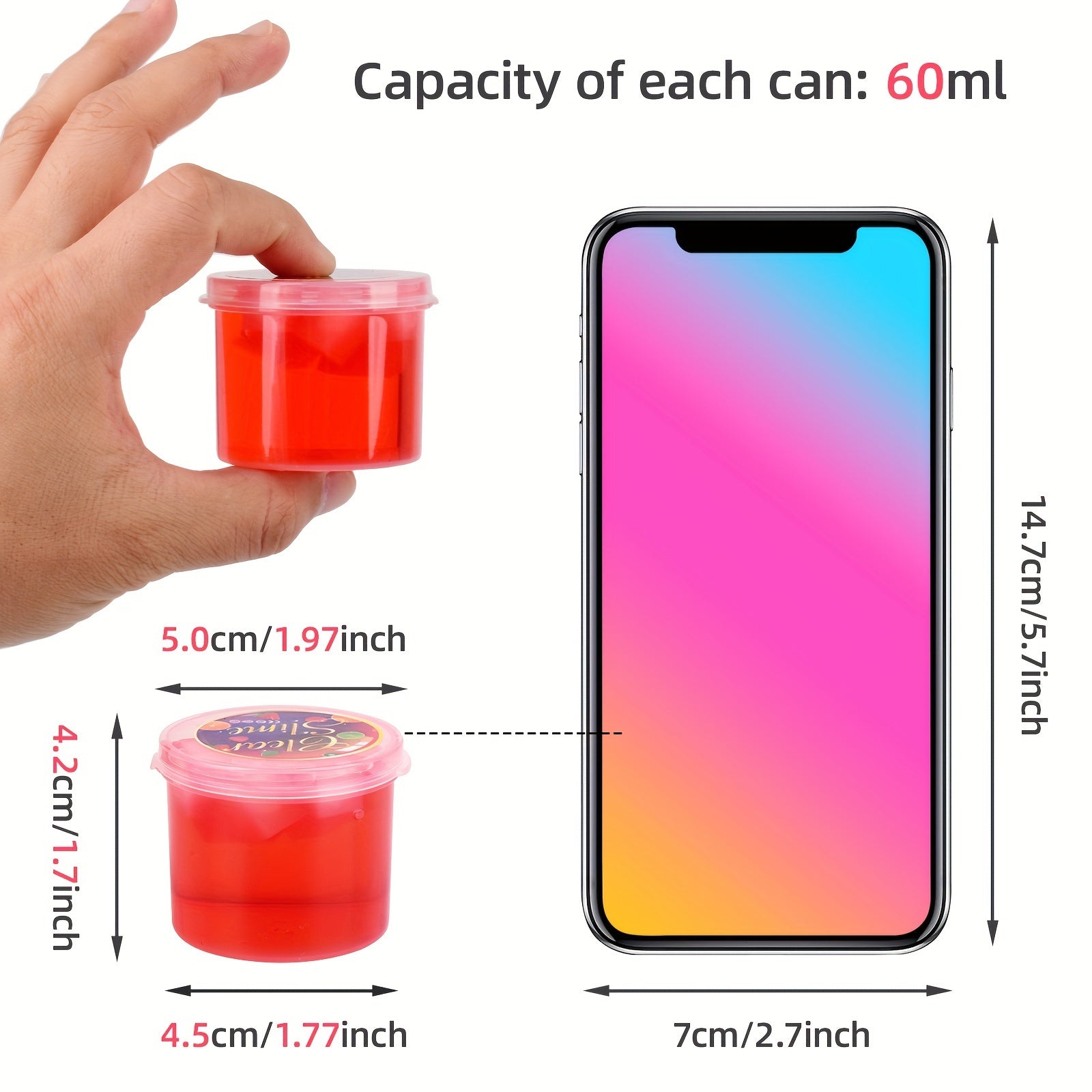 Christmas Butter Slime Soft Stretch Jelly Cube Slime for Party Favor