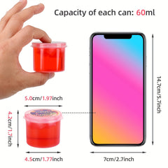 Christmas Butter Slime Soft Stretch Jelly Cube Slime for Party Favor