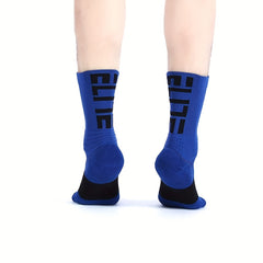 2 Pairs Crew Sports Socks Basketball Socks For Men