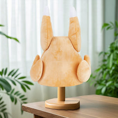 Interactive Turkey Hat w/ Moving Eyes & Flapping Wings Plush Feathers Brown