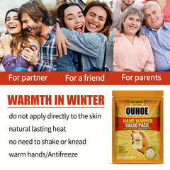 20pcs/10pcs Hand Warmers Natural Safe for Men Women Indoor Outdoor Winter Travel