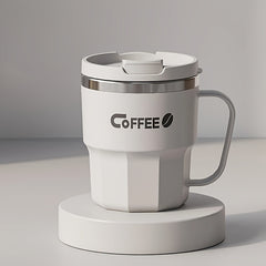 Insulated Reusable Travel Coffee Mug with Lid
