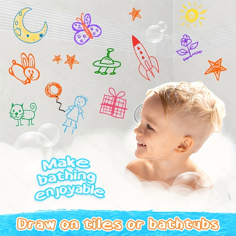 12 Washable Non Toxic Crayons for Kids Art Supplies Mess Coloring Toddlers