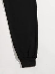  Halloween Sports Pants Women's Plus Skull & Pumpkin Print