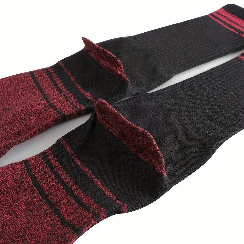 4pcs Cotton Five Finger Crew Socks for Men Women Sports