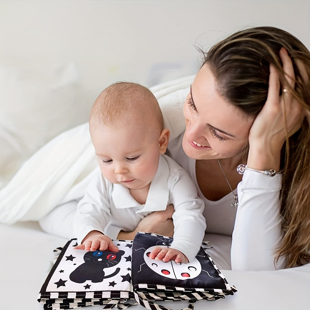 High Contrast Baby Cloth Book Toys for Boys