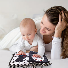 High Contrast Baby Cloth Book Toys for Boys