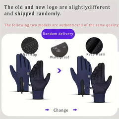 Coldproof Windproof Sports Gloves Cycling Skiing Winter Warm Gloves