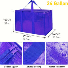 Large Capacity Foldable Moving Bag Lightweight Versatile Travel Luggage
