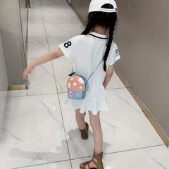 Kids Mushroom Backpack Coin Purse Bag
