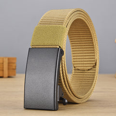 Canvas Belt Men's Automatic Buckle Quick-drying Belt