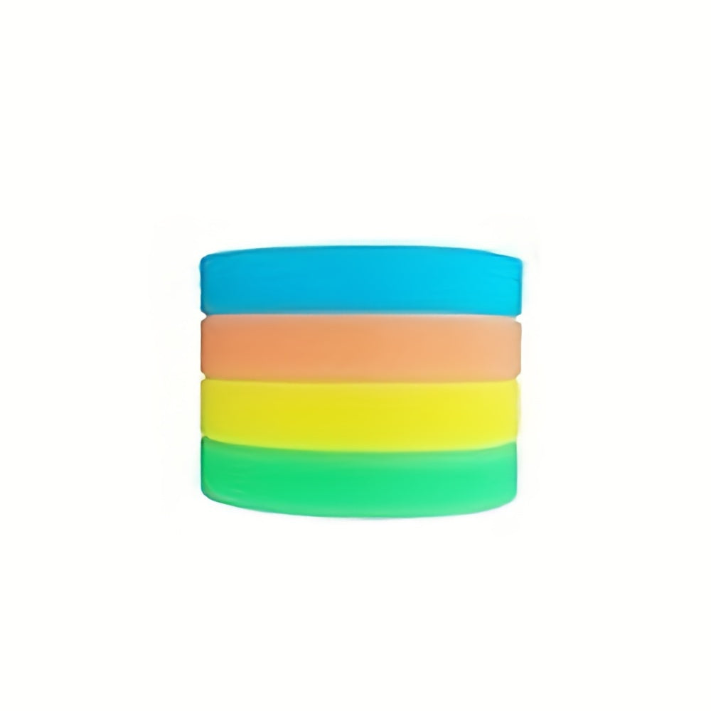 Luminous Silicone Bracelet Glow In Night Rubber Sport Wristband