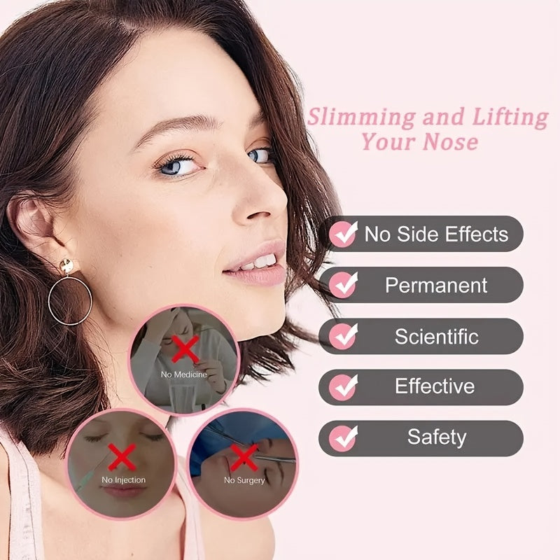Nose Shaper U Shaped Clip for Wide Noses - Women Men Girls Ladies