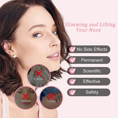 Nose Shaper U Shaped Clip for Wide Noses - Women Men Girls Ladies