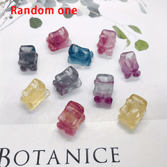 Colorful Transparent Mixed Style Cartoon Christmas Series Collection Ornaments