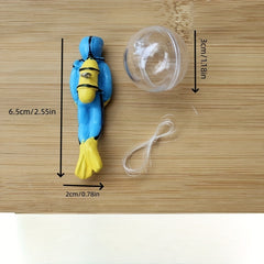 Resin Floating Diver Fish Tank Ornament Underwater Aquarium Decor