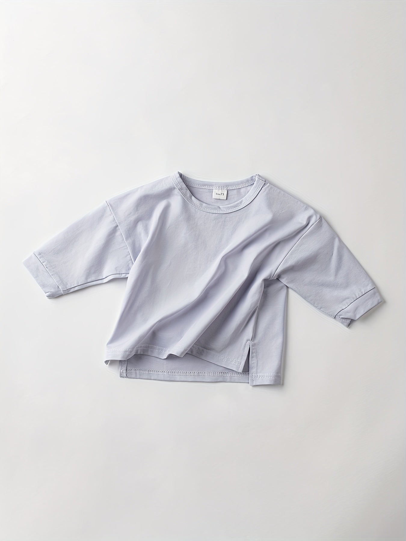Infant Baby Round Neck Long Sleeve T-shirt Casual Spring Summer Top