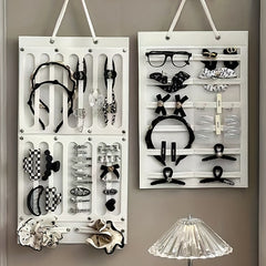 Felt Wall Hanging Glasses Organizer 12 Slots Foldable