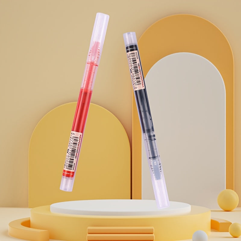 6 Pack 0.5mm Gel Pens for Students & Office Use