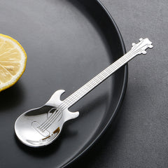 Creative Guitar Spoon for Coffee Desserts Ice Cream