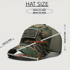 Outdoor Camouflage Embroidery Baseball Cap Fisherman Hat Sun Hat