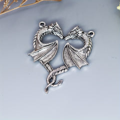 5pcs Viking Dragon Charm For DIY Jewelry Making