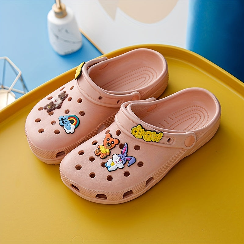 Women's Cartoon Decor Clogs Slip On Shoes