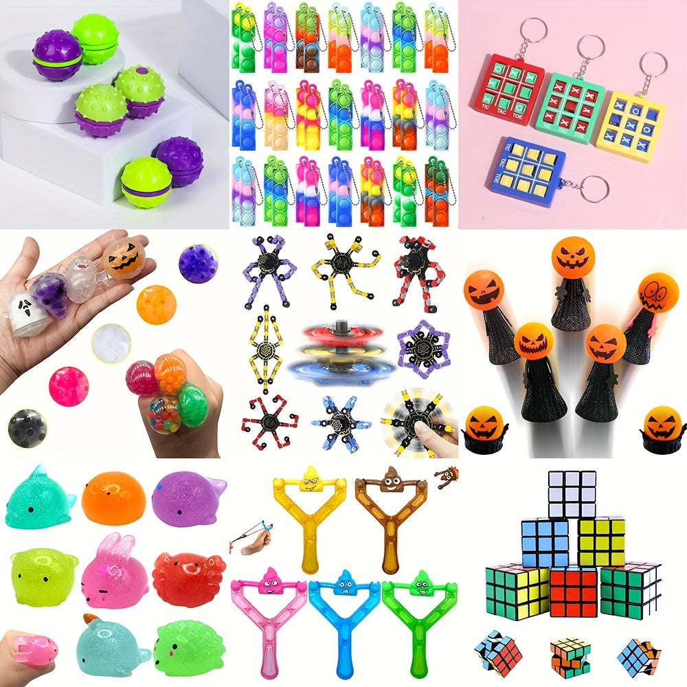 Pop Fidget Toy Birthday Gift Kit 10-50pcs Fun Creative Toys Party Bag Prizes