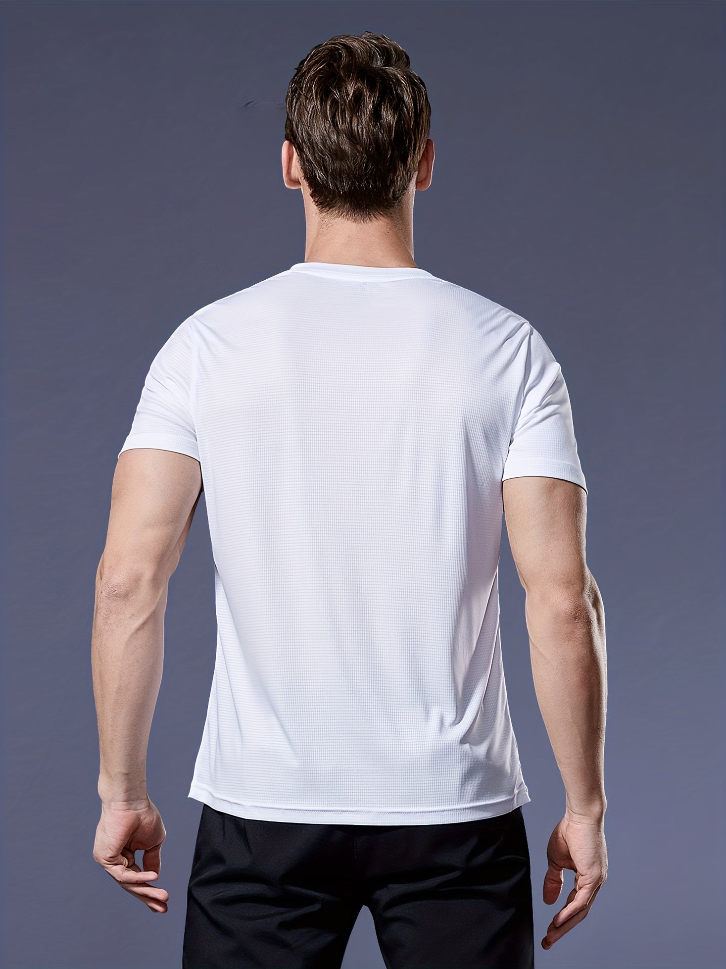 Men's Quick Dry Sport T Shirt Lightweight Top For Fitness Training