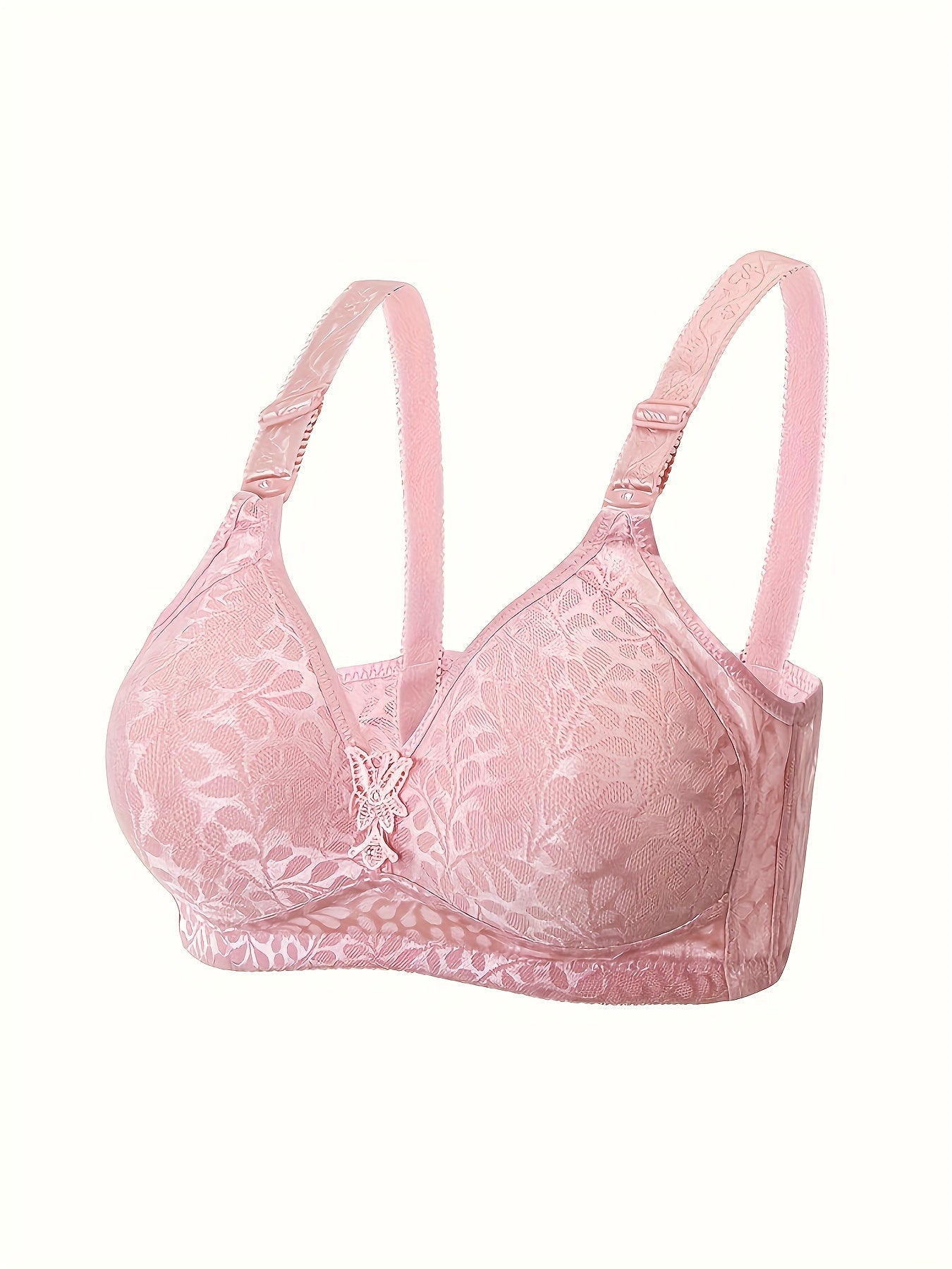 Women's Lace Wireless Push Up Bra