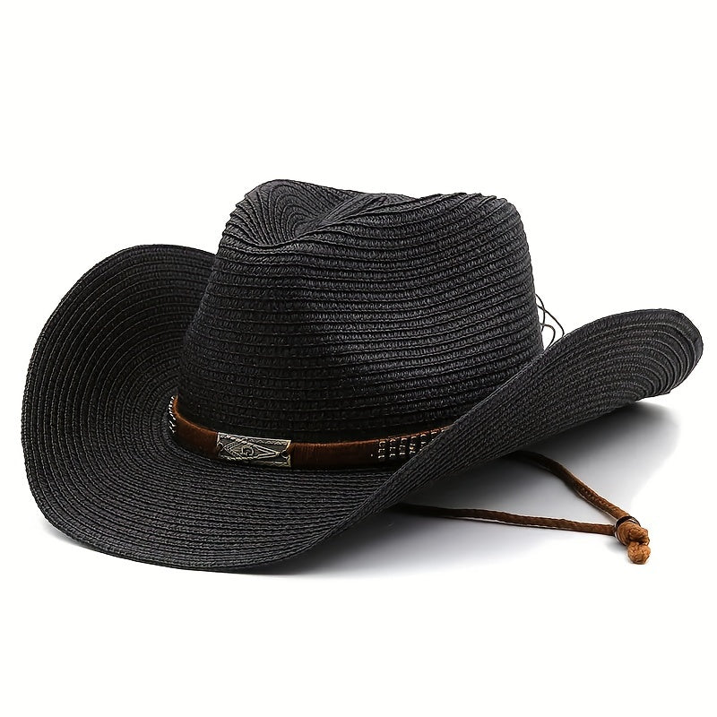 Breathable Sunshade Cowboy Hat for Outdoor Activities