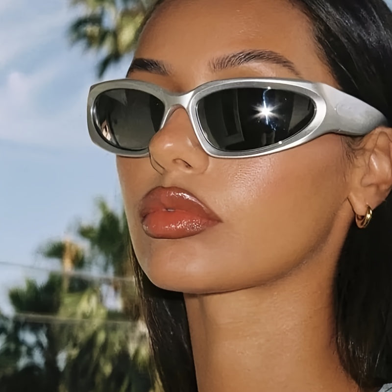 Steampunk Y2K Sunglasses Vintage Shades Punk Eyewear