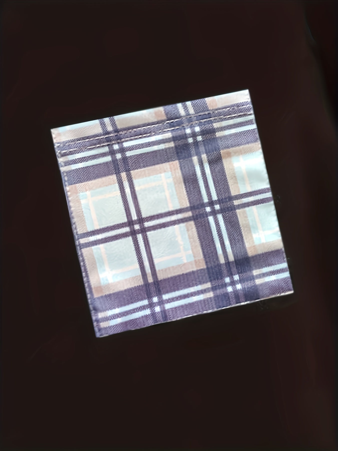 Plaid Pajama Set Short Sleeve Top & Bow Shorts