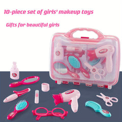 10pcs Pretend Play Cosmetics Set for Girls