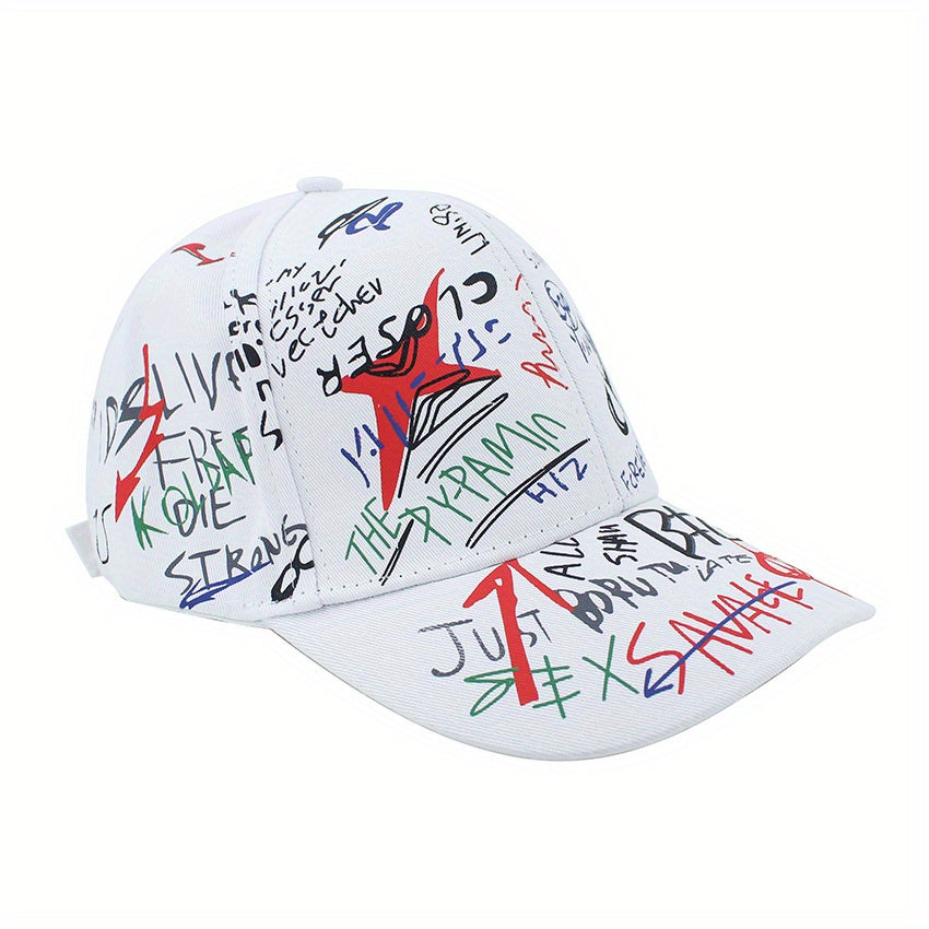 Graffiti Cap Street Baseball Hat for Students