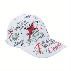 Graffiti Cap Street Baseball Hat for Students