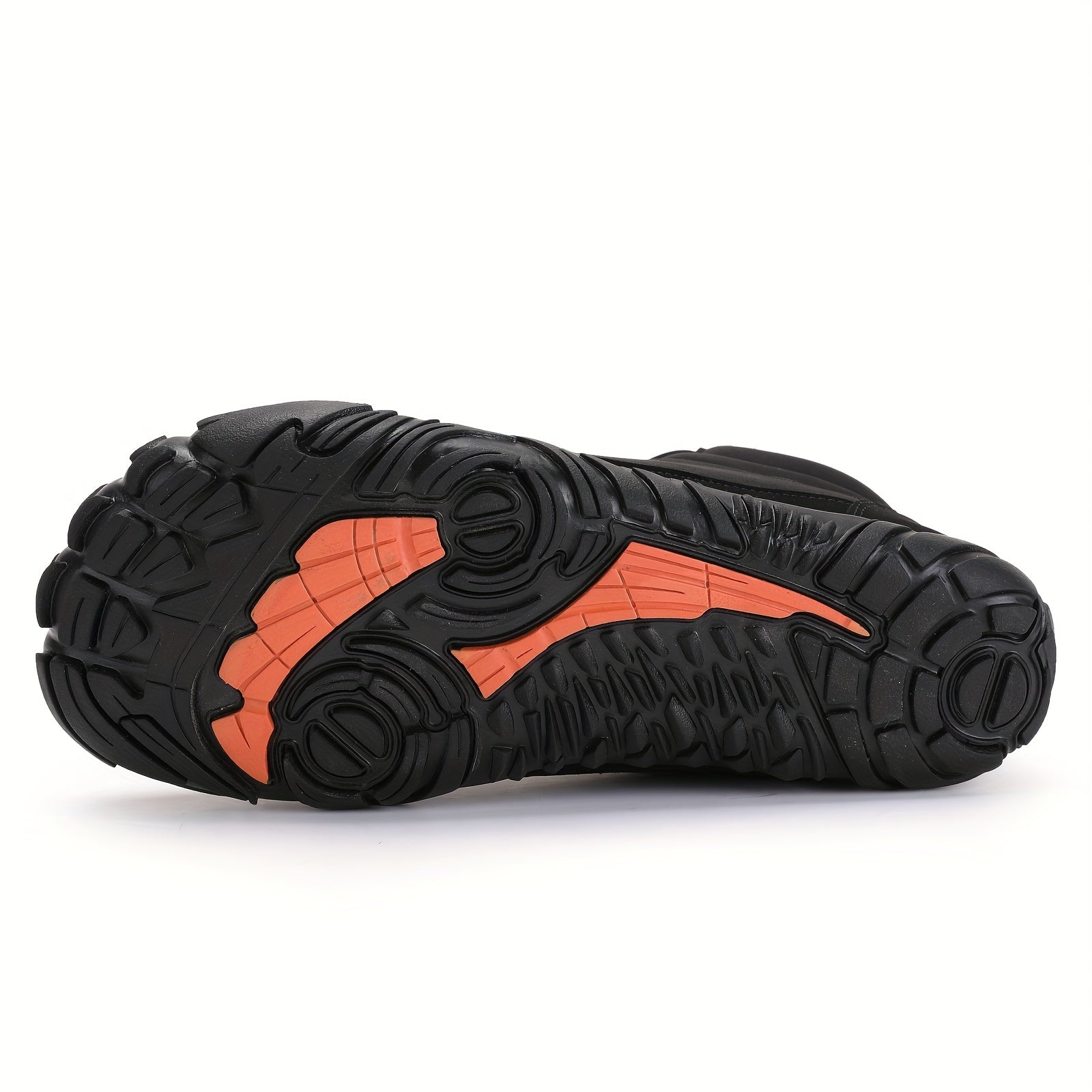 Waterproof Snow Boots Round Toe Non Slip Thermal Snow Shoes High Top Plush Outdo