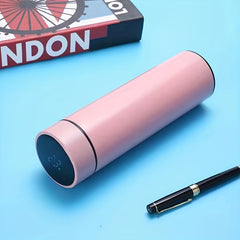 500ml Vacuum Insulated Stainless Steel Water Cup LED Display Touch Temp Sensor