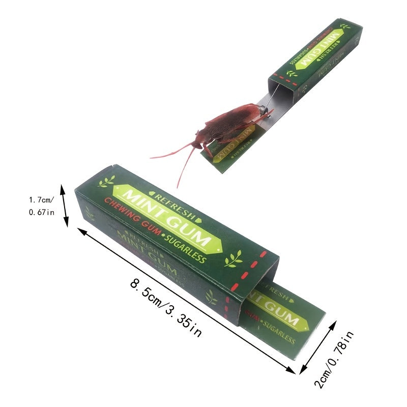 Simulation Cockroach Chewing Gum Funny Toy DIY Installation