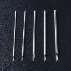 5 Pcs Disposable Piercing Needles for Ear Nose Lip Nipple Piercing
