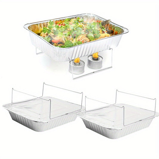 Disposable Chafing Dish Buffet Set with Racks and Water Pans