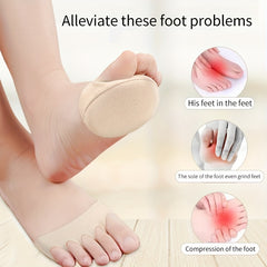 Front Foot Pads Anti Pain High-heeled Shoes Corns Foot Pain Care Socks