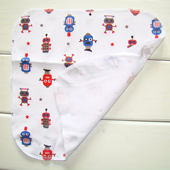 8 Pack Soft Baby Towels Washcloths Natural Cotton