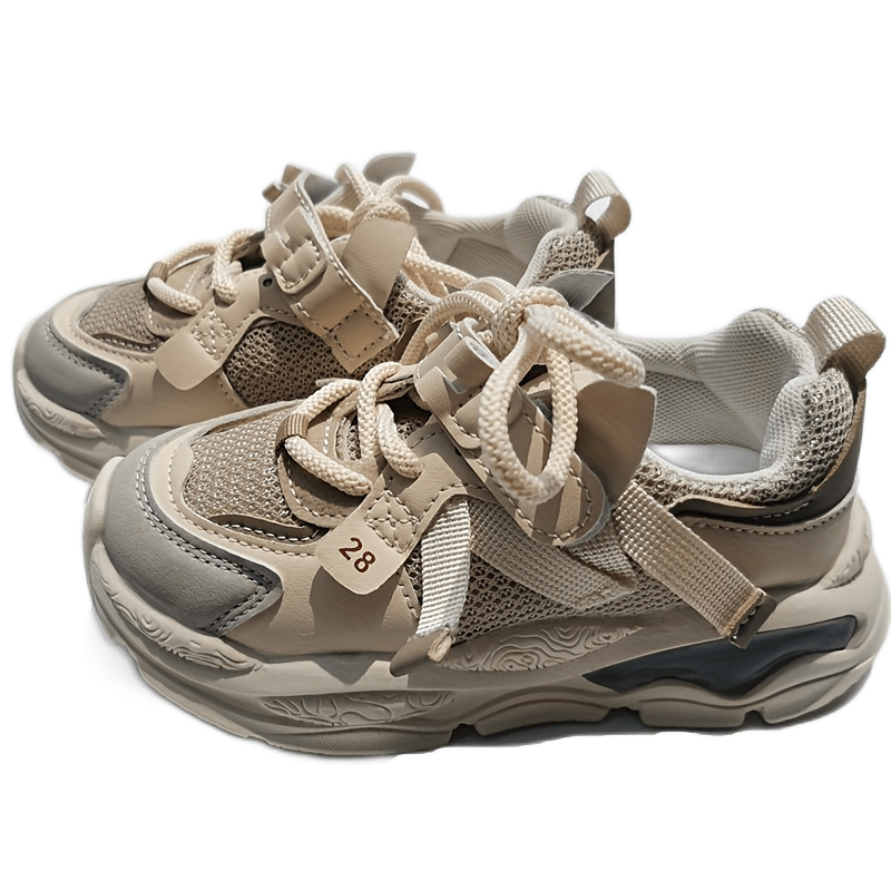 Boy's Running Shoes Anti skid Breathable Sneakers For School