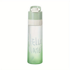 Outdoor Fitness Water Cup 650ml Large Capacity Bottle Spray Water Portable