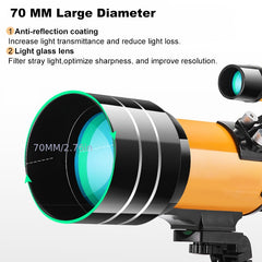 150x Zoom HD Astronomical Telescope with Tripod