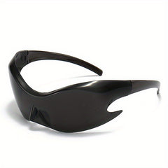 Futuristic Wrap Around Sunglasses Y2K Photochromic Shades Cyberpunk UV400