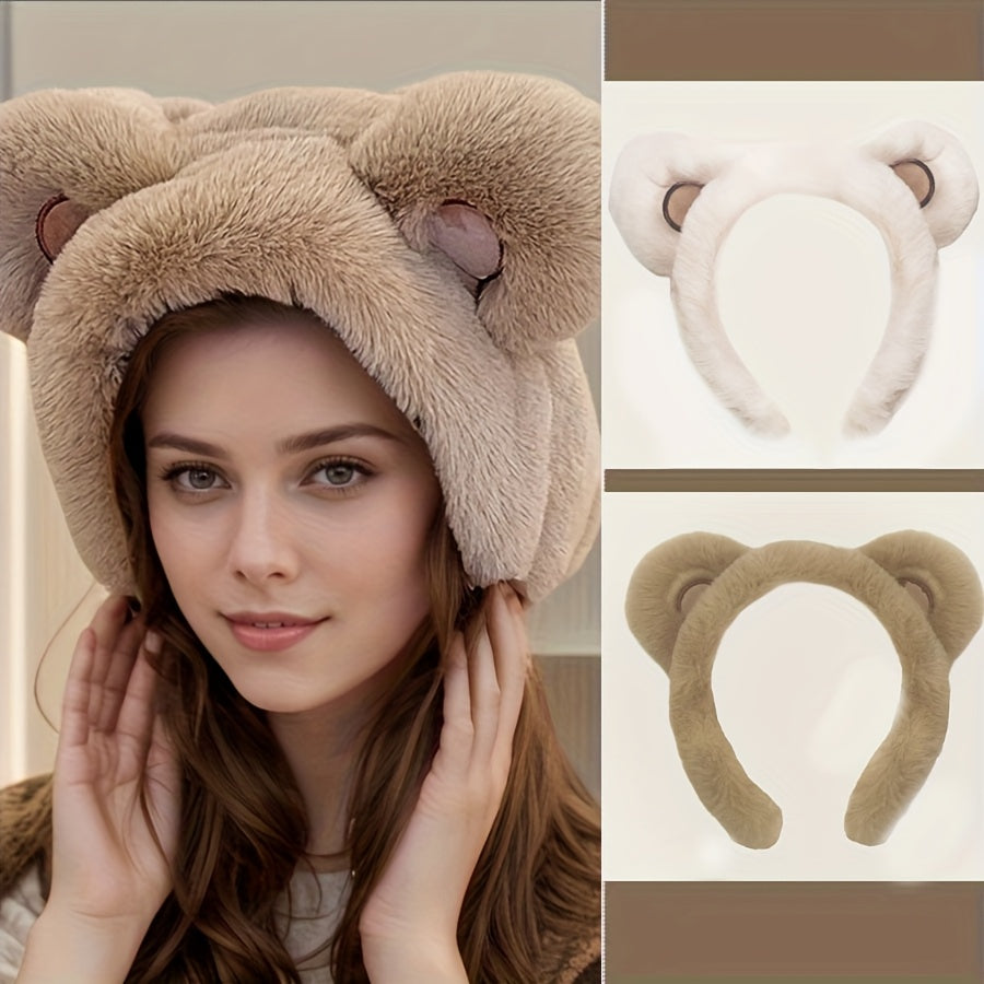 Bear Earmuffs Plush Earmuffs Windproof Ear Protection