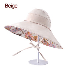 Foldable Wide Brim Sun Hat UV Shade Cap Women Camping Fishing